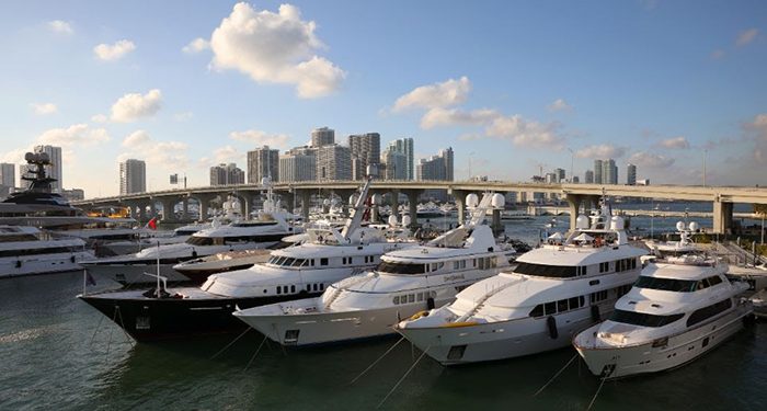 Miami Yacht Show At Island Gardens February 13 17 2020 Miami